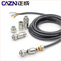 Mazo de cables hembra de 7 pines de valor de solenoide de conector de válvula proporcional IP67